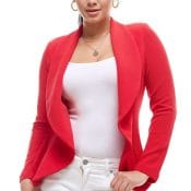 Blazer - veste rouge