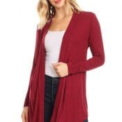 Cardigan burgundy